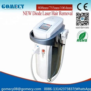 Micro Channel Triple Wavelength Diode Laser hair removal 755nm+808nm+1064nm combined wavelength beauty salon equipment