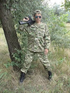 Military suit "Cyborg" from 6 to 14 years-exclusive copy of the adult costume BDU