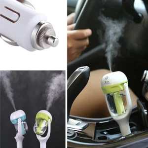 Mini Auto Aroma Diffuser 12V Steam Air Humidifier Aromatherapy Essential Oil Diffuser Mist Car Humidifier