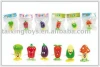 Mini plastic Wind up vagetables toys