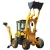 Import mini tractor backhoe loader/small backhoes for sale/excavator backhoe from China
