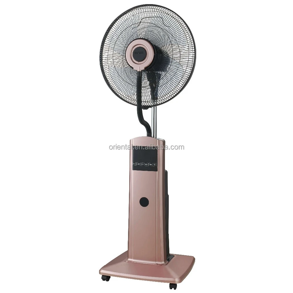 mist fan 16" air cooling water mist fan, spray stand fan