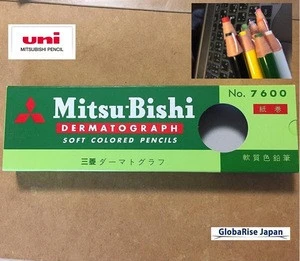 Mitsubishi Uni dermatograph pencils made in Japan colored pencils Rainbow pencils
