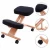 Import Mobile Wooden Ergonomic Kneeling Chair in Black Fabric ergonomic office chair from China