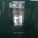 Modern Acrylic bedroom furniture, transparent nightstand