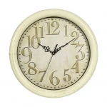 Modern Bedroom Round Plastic Wall Clock Modern Minimalist Creative Quartz Clock