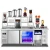 Import Modern Coffee Shop Decoration Designs Bubble Tea Counter Milk Tea Shop Counter  Coffee Shop Counter from China