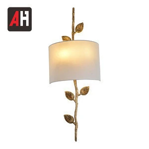 Modern minimalist bedside lamp personality lamps  hotel cloth bedroom wall creative wall lamp