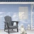 Import Modern Plastic Garden Chair Waterproof And Eco-friendly Outdoor Furniture HDPE Adirondack Chair for Backyard from China
