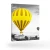 Import Modern simplicity hangs the picture hot air balloon scenery  wall painting from China
