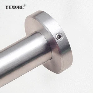 Modern stainless steel wall mounted double towel robe hooks