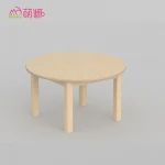 Moetry  TUV Certificated Wood Child Care Furniture Comfortable School Tables And Chairs Company