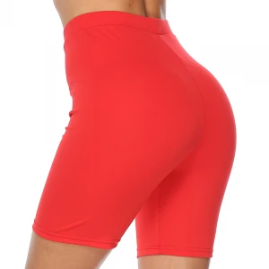 Morden style womens high waist scrunch solid printed yoga leggings