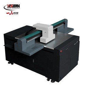 most popular uv led flatbed printer 900x1220 printing size with hi-resolution Ricoh GH2220 printhead