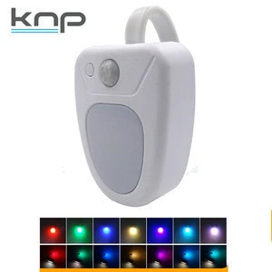 Motion Activated Led 7 Color Changes Sensor Switch Lamp Torch indoor bathroom toilet seat bowl Night Light