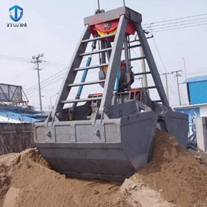 Motor Electric Hydraulic Clamshell Grab For Coal,Grains,Fertilizer,Ores,Clinker And other Bulk Cargo