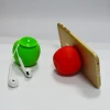 Multi-function Colorful Silicone Earphone Cords Cable Winder Silicon Cable Holder