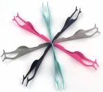 Multi-function False Eyelashes Applicator Eyelash Extension Tweezers