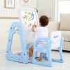 multi-function kids write and draw magnetic learning boards Children&#39;s Sketchpad drawing board for kids with table and chair