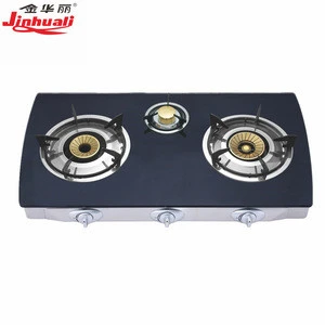 Multi-purpose Double Burner Biogas Cooker Gas Stove With Low Price