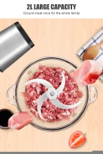 Multifunctional Electric Chopper Glass 300W Meat Mincer Grinder Equipment Machine