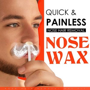 NAILTALK Best Hair Removal Men Women Honey Hard Wax Heater Nose Wax Kit For Home Using