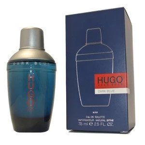 Natural Citrus Perfume of Glass bottle Dark Blue 2.5oz for Men