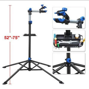 Necessary Repair Bicycle Steel Telescopic Arm Cycle Work Stand Aluminum Foldable Mountain Bike Repair Stand