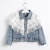 Import New Arrival  Toddler Girls Jacket Fall Clothing Kids Dots Lace Sweet Denim Xmas Outwear Coat Bomber Jeans Baby Girls&#x27; Jackets from China