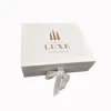 New Arrivals Luxury Rose Gold Foil Custom Luxury Gift Packaging Box For Apparel