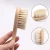 New Baby Care Pure Natural Wool Baby Wooden Brush Comb Brush Baby Hairbrush Newborn Infant Comb Head Massager