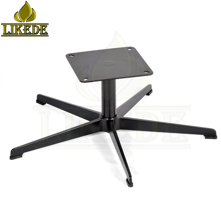 New chair base rolling 5-star aluminum chair base swivel plate chair base