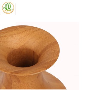 New design bamboo craft flower vase