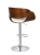 Import New Design Pu Leather Modern Metal Bar Chair  Stool With Short Back from China