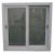 Import New Design Upvc Profile And Glass Horizontal Window For Mobile Home from China