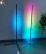 Import New Droship RGB LED Floor Lamp Modern Dimmer Remote Colorful Light Minimalist Standing Reading Lamp For Office Study Bedroom from China