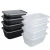 Import New Fashion 1000ML Biodegradable Transparent Plastic Food Container Disposable Takeaway Lunch Box from China