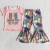 Import New Fashion Kids Designer Clothes Girls Bell Bottom Outfit Happy Easter Boutique Kids Clothes Girls Sets Jesus Baby Girl Clothes from China
