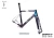 Import New full carbon700C  bike frameset road bicycle frame with fork BLACK from China