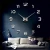 Import New home decor large home decorate fashion modern sticker quartz wall clock from China