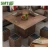 Import new model living room furniture wood modern coffee table with short leg from China