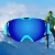 Import New product Snowboard Ski Goggles Two Layers Lens UV Protection snow goggles Anti-fog Motorcycle Driving  goggles from China