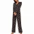 Import New women polka dot long sleeve 2 piece set pajamas from China