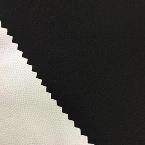newely-developed 100% recycled polyester machine stretch TPE milky finishing environmental fabric for jackets