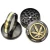 Import Newest Pattern Leaf Shape 3D Cover Manufacture Herb Grinder 52mm Dia 4PARTS Spice Herb Crusher Weed from China
