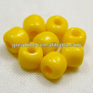 No.41 White Color Solid Glass Bead for Sewing Garment Beads Accessories