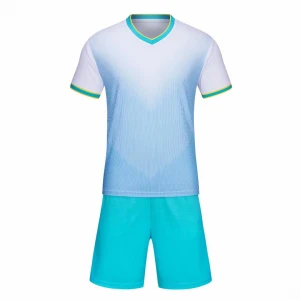 NO.6102 sublimation Custom printing soccer wears uniforms sportswear set Team Training Football Wear Soccer Jerseys