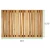 Import Non-Slip Rectangular 100% Natural Bamboo Spa Bath Mat for Bathroom Floors.Eco-Friendly Wooden Bamboo Bath Mat from China