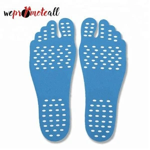 Non-slip Street Pad Invisible Stick Shoes Barefoot Soles Insoles For Men And Women