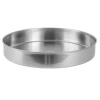 Non-stick Round Baking Pan 8/9/10/12/14/16 inch Pizza Pan stainless Steel Pizza Pan Factory Direct Cake Mold